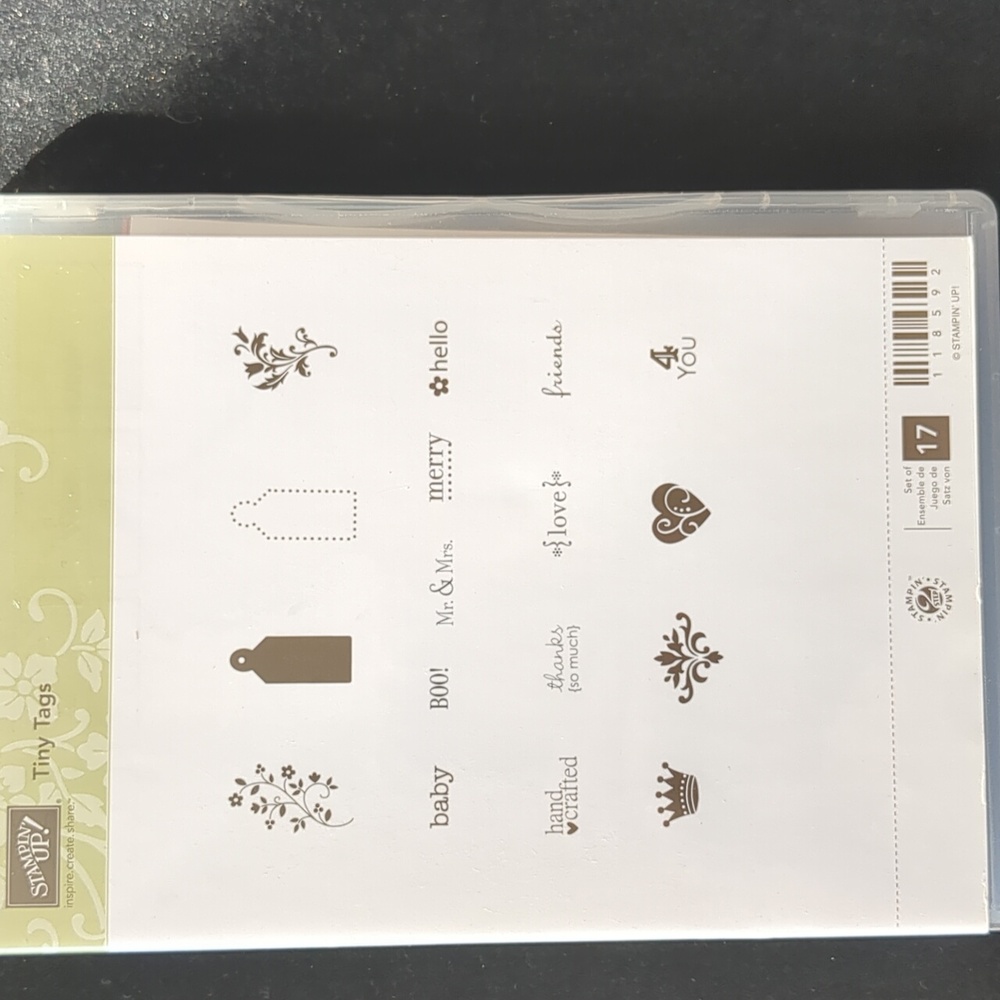 Tiny Tags - Stampin Up